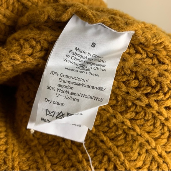 Madewell mockneck side-button pullover sweater - Picture 4 of 7